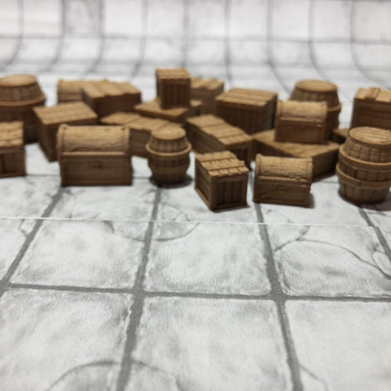 Extruded Gaming Crates Barrels and Chests - Image 4
